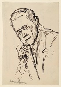Portrait of Hugo von Tschudi by Max Liebermann