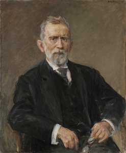 Portrait of Chemist Paul Ehrlich by Max Liebermann