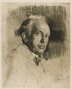 Portrait of the Composer Richard Strauss