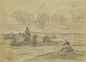 Repairing the Nets by Max Liebermann