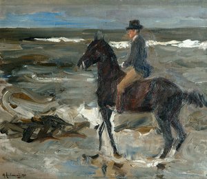 Rider on the Beach