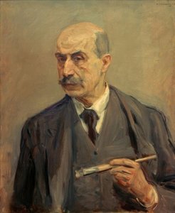 Self-Portrait with Brush