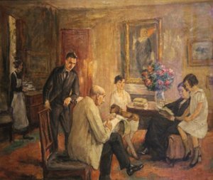 The Liebermann Family by Max Liebermann