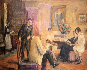 The Liebermann Family by Max Liebermann