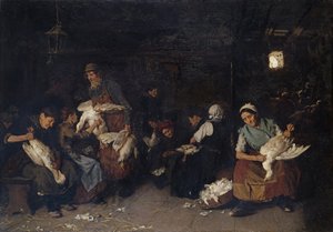 Women Plucking Geese, 1872