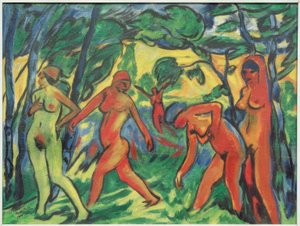 Blue Day (Circle of Women) by Max Pechstein