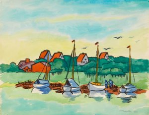 Morning by Max Pechstein