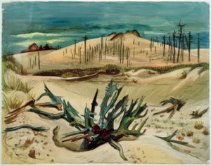 Dead Forest (Lonske Dune) by Max Pechstein