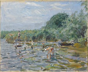 Bathers by Max Slevogt