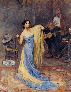 Portrait of the Dancer Marietta di Rigardo