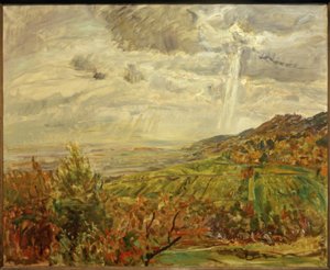 Thunderstorm in Early Autumn near Neukastel