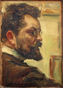 Max Slevogt / Self-Portrait 1903 by Max Slevogt