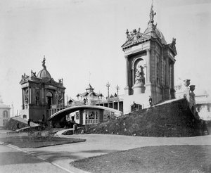 Concrete Bridge, the All-Russia Exhibition, Nizhny Novgorod, Russia, 1896