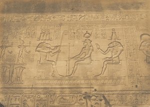 Bas-reliefs of the Facade of the Temple of Dendera Tentyris