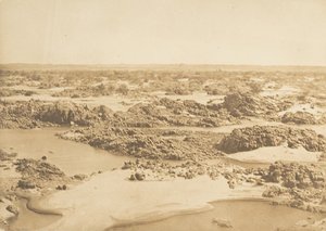 Batu-el-Hadjar. Vue prise à la Seconde Cataracte, March 1850
