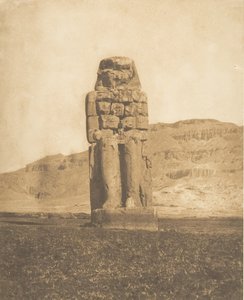 Colosse Restored by Amenophis III, at Thebes Statue Vocale or Colossus of Memnon by Maxime Du Camp