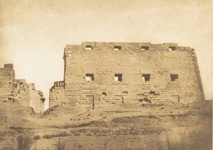 Grand Pylone du Palais de Karnac, Thebes by Maxime Du Camp