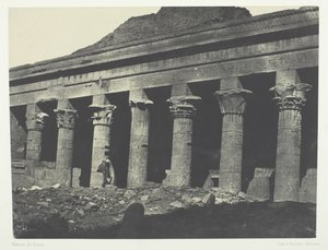Grand Temple of Isis at Philae, Oriental Gallery, Nubia