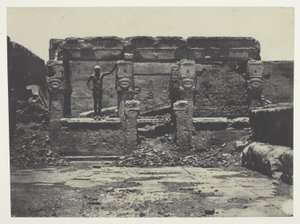 Grand Temple of Dendera, Upper Egypt by Maxime Du Camp