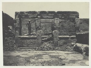 Grand Temple of Dendera, Upper Egypt, 1849-1851 by Maxime Du Camp