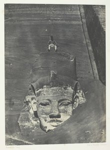 Ibsamboul, Colosse Occidental Du Speos De Phre, Nubia, 1849-51, printed 1852