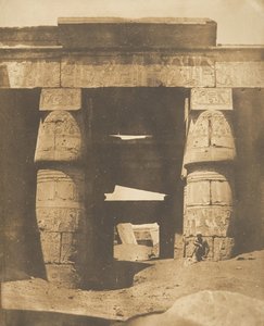 Interior of the Temple of Khons, at Karnak, Thebes, 1849-50