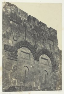 Jerusalem, Golden Gate (Bab-El-Daharieh); Palestine by Maxime Du Camp