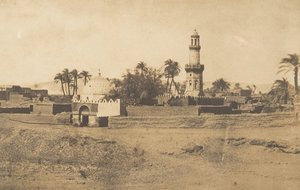 Mosque of El-Arif and Tomb of Mourad-Bey, at Souhadj by Maxime Du Camp