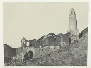 Mosquée de Bellal au Village de Bab, Nubie, 1849-51, printed 1852 by Maxime Du Camp
