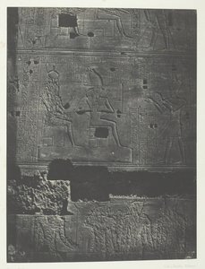Western Wall, Grand Temple of Isis at Philae, Nubia, 1849-51, printed 1852 by Maxime Du Camp