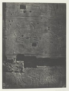 Western Wall, Great Temple of Isis at Philae; Nubia, plate 78 from the album "Egypt, Nubia, Palestine and Syria" (1852) by Maxime Du Camp