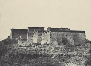Nubie. Grand Temple of Isis, A Philoe. General view taken from the north