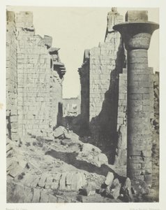 Palace of Karnak, Court of Bubastites and Main Entrance of the Hypostyle Hall; Thebes