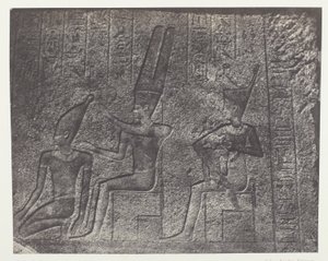 Palais de Karnak, Sculptures Exterieures du Sanctuaire de Granit; Thebes
