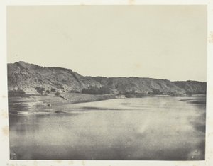 Eastern Bank of the Nile (Village of Bab), View Taken to the South of Philae; Nubia by Maxime Du Camp