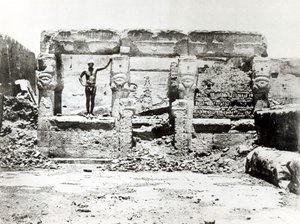 Temple of Hathor at Dendarah, 28th May 1850