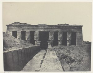 General View, Grand Temple of Dendera (Teutyres), Upper Egypt