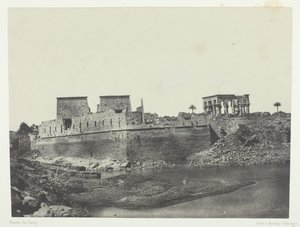 View Taken from the Southwest Corner, Philoe, Nubia by Maxime Du Camp