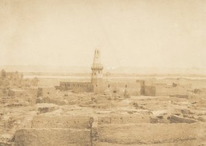 View of the Village of Edfou, 1849-50