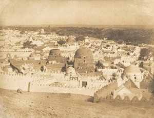 General View of the Cemetery of Siout by Maxime Du Camp