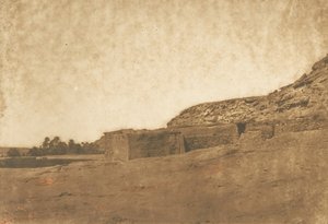 View Taken at the Village of Abou-hor Tropic of Cancer, April 1850 by Maxime Du Camp