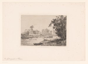 View of the Seine at Neuilly
