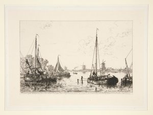 At Zaandam, Holland by Maxime Lalanne