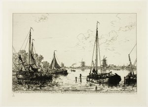 At Zaandam by Maxime Lalanne