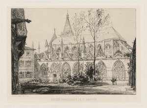 Parish Church of St. Séverin by Maxime Lalanne