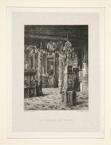 The Oak Gallery, pl. 6 from the suite Chez Victor Hugo