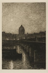 The Pont des Arts by Maxime Lalanne