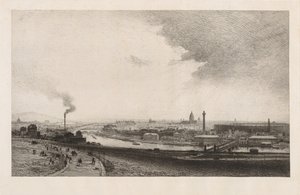 Paris in 1867, View from the Trocadero