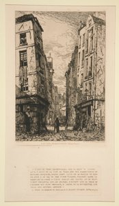 Rue des Marmousets (Old Paris)