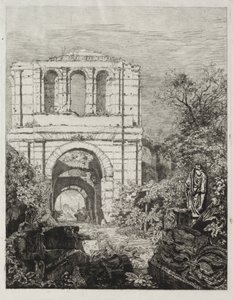 Ruins of the Lallien Palace by Maxime Lalanne